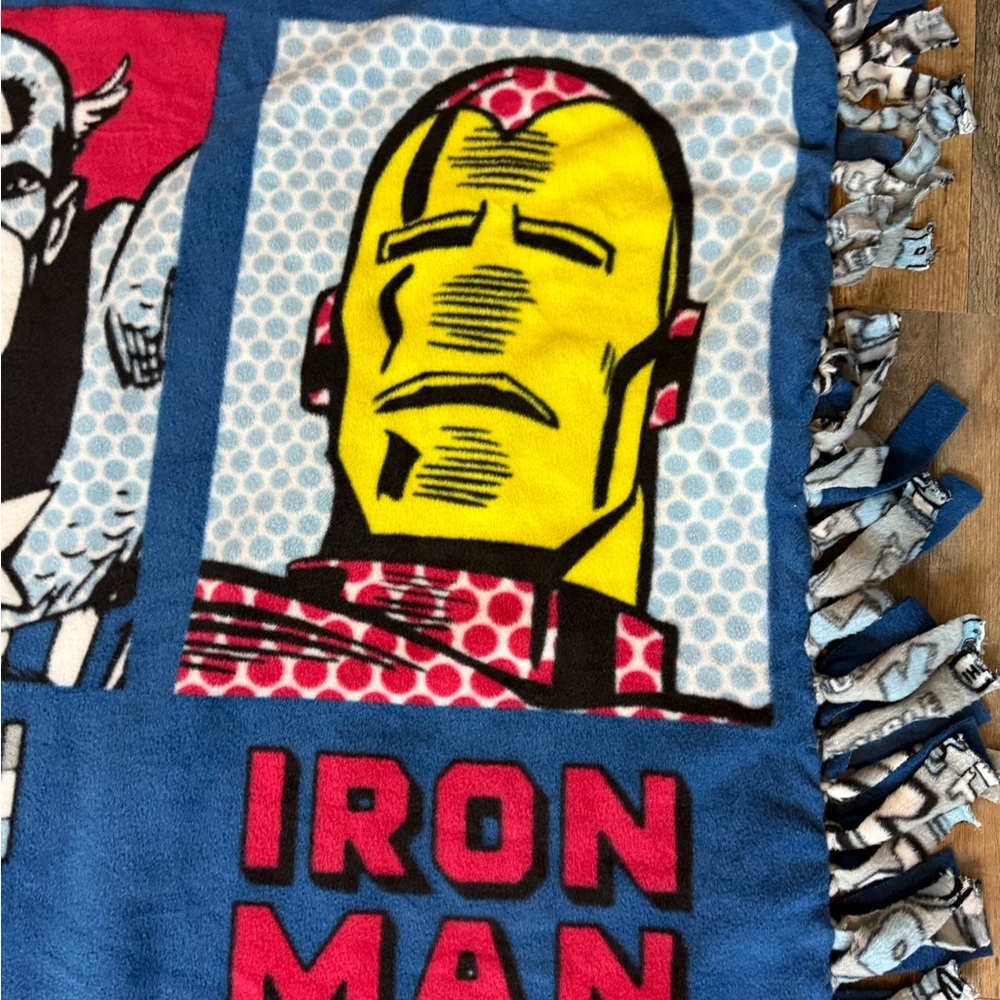 Kids Marvel Heroes Fleece Blanket 63x53in - Picture 12 of 13